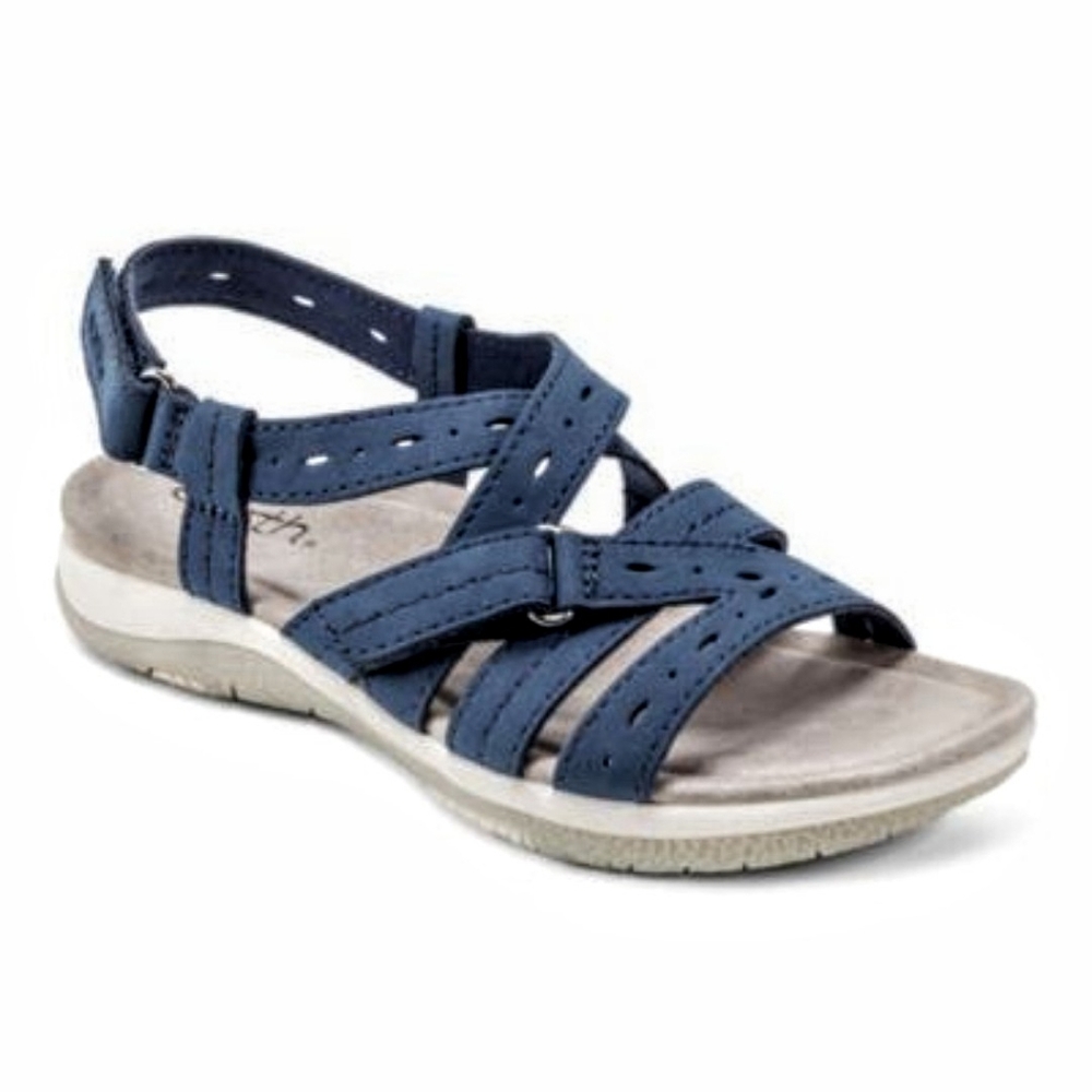 Earth Origins SAMSIN3 DARK BLUE 7.5W NEW IN BOX Arch Support Hook & loop Closure